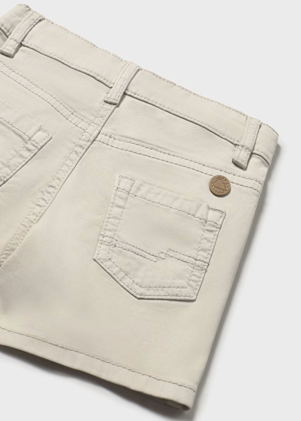 Mayoral Baby Boy Five Pocket Twill Shorts   206-42   Hueso*