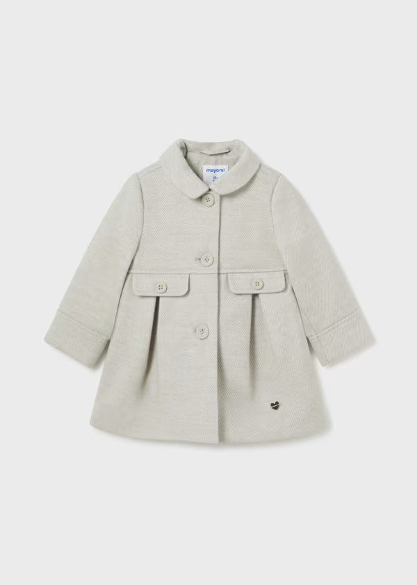 Mayoral Baby Girl Coat  2479-18  Sepia Mez *