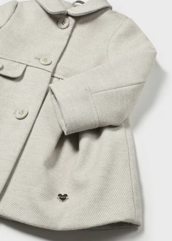 Mayoral Baby Girl Coat  2479-18  Sepia Mez *