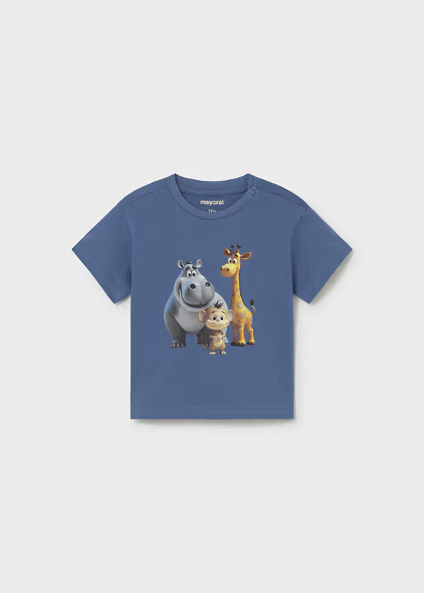 Mayoral Baby Boy Short Sleeve Tee   1008-82   Cobalto