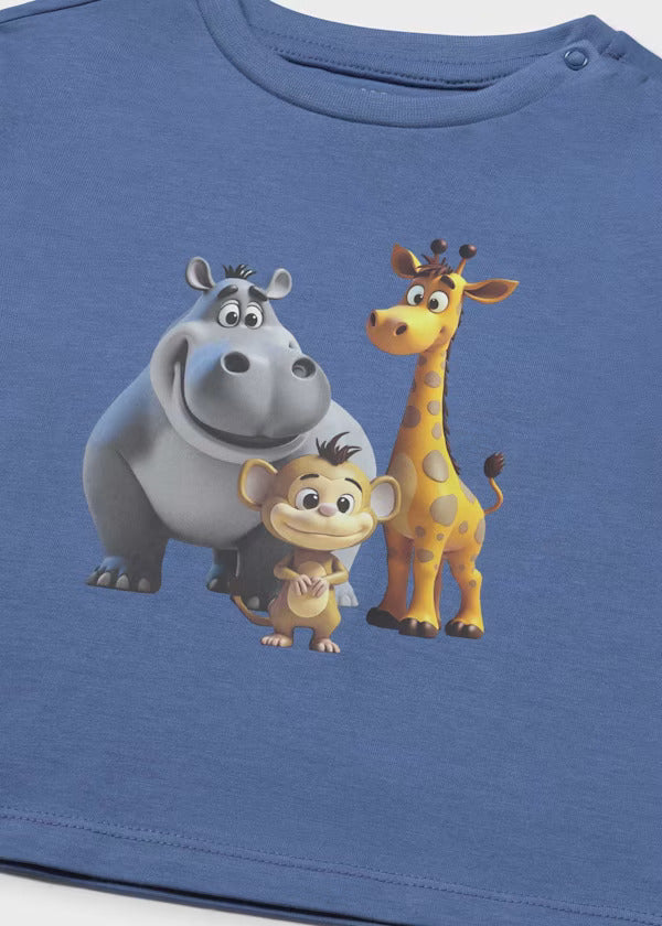 Mayoral Baby Boy Short Sleeve Tee   1008-82   Cobalto