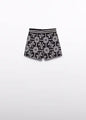 Abel & Lula Girls Jacquard Skirt/Shorts   5715-8    Black