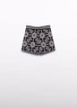 Abel & Lula Girls Jacquard Skirt/Shorts   5715-8    Black