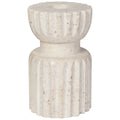 Danica Travertine Candle Holder