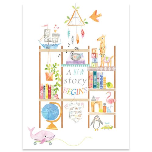 Calypso Baby Card  CC2140  Story