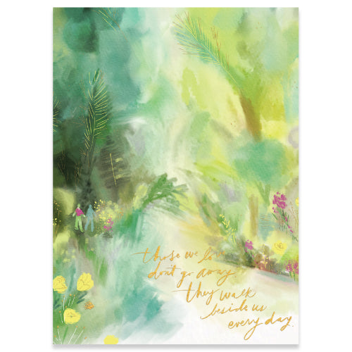 Calypso Sympathy Card  CC2149  Walk Beside