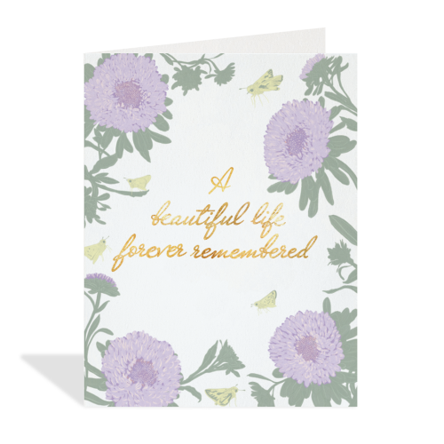 Half Penny Card  HP26078AT  Beautiful Life