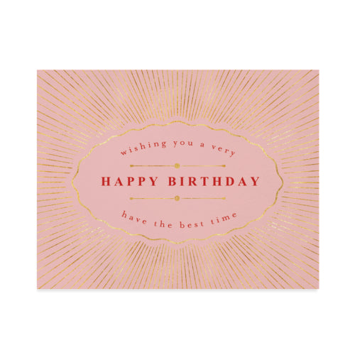 Halfpenny Birthday Card HP26298PV  Elegant Birthday