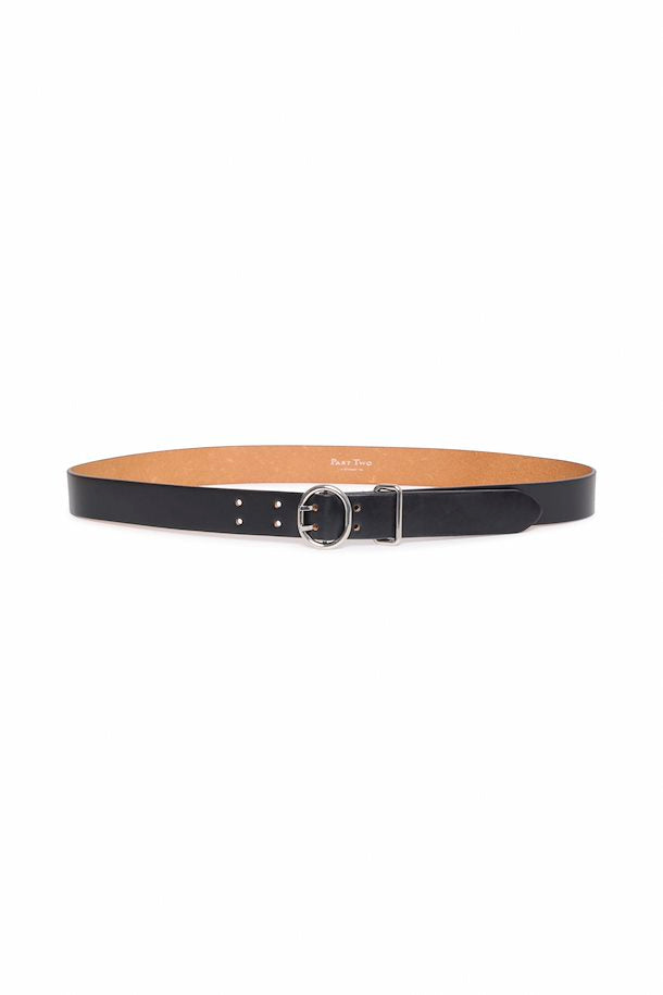 Part Two Emira Leather Belt  30308547  Black