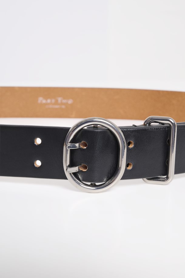 Part Two Emira Leather Belt  30308547  Black
