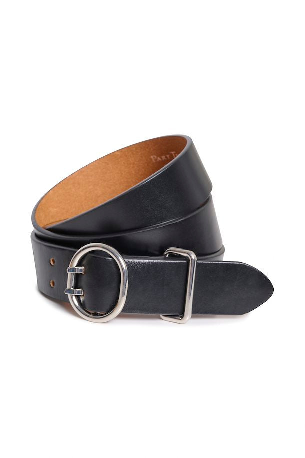 Part Two Emira Leather Belt  30308547  Black