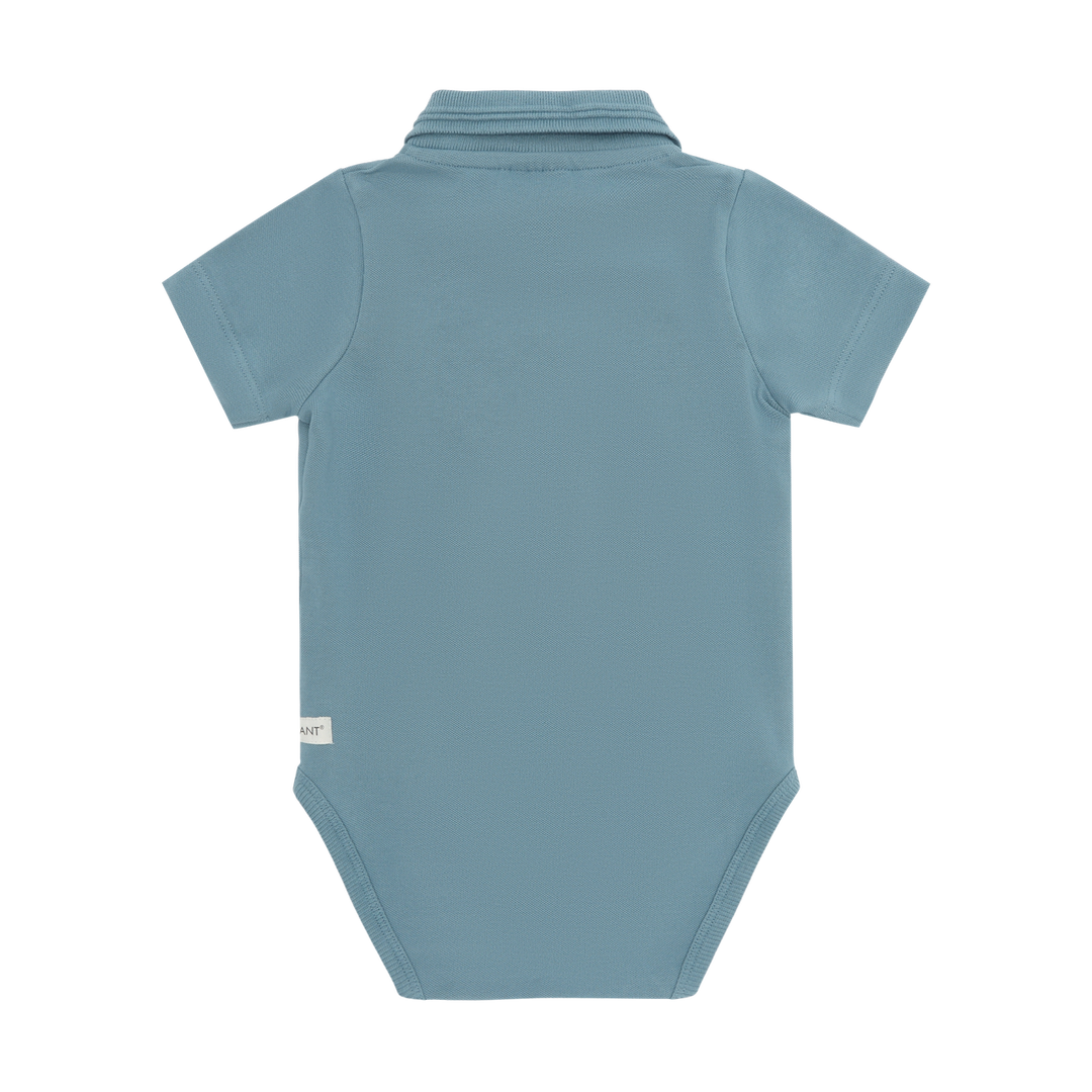 Enfant Baby Boy Short Sleeve Polostyle Bodysuit   215385-7680