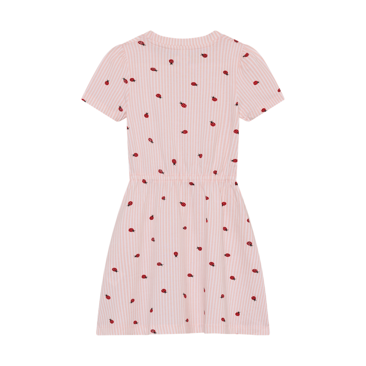 Minymo Girls Ladybug Print Dress   124382-5003