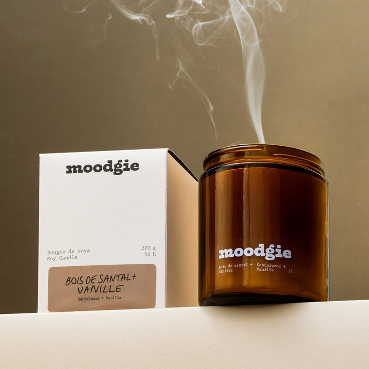 Moodgie Sandlewood + Vanilla Candle