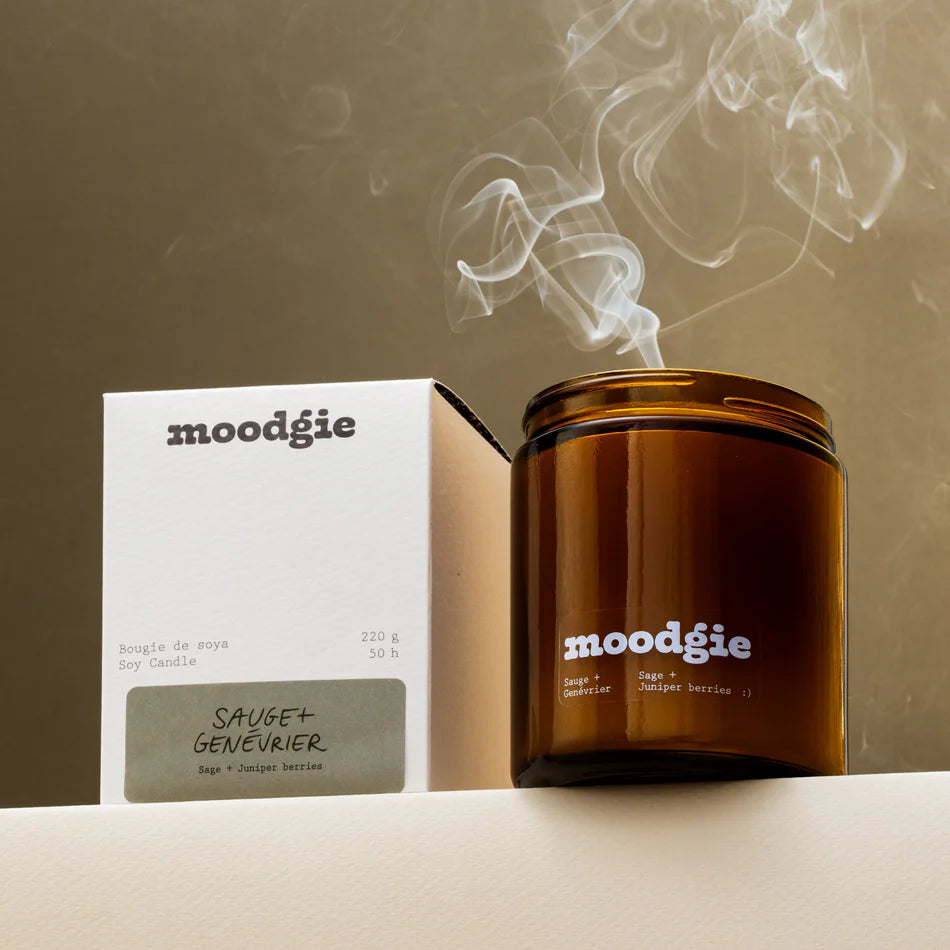 Moodgie Sage + Juniper Berries Candle