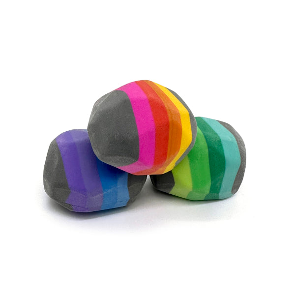 Snifty Box Of Rocks Eraser Set