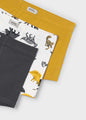 Mayoral Boys Boxers Set of Three   10035-69   Mostaza