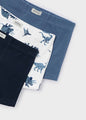 Mayoral Boys Boxers Set of 3    1003572   Acero