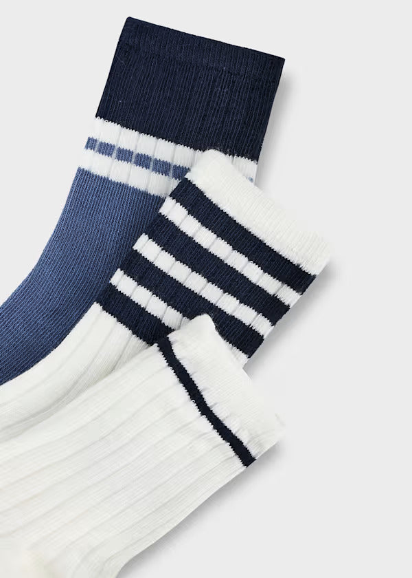 Mayoral Boys Sock Set (3)    10287-57   Atlantico