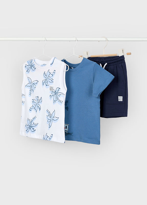 Mayoral Boys 3 Pce. Short Set   3606-93   Regata