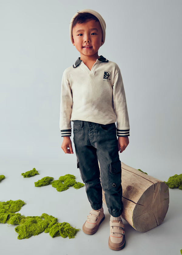 Mayoral Boys Cargo Pant   4557-34   Sombra