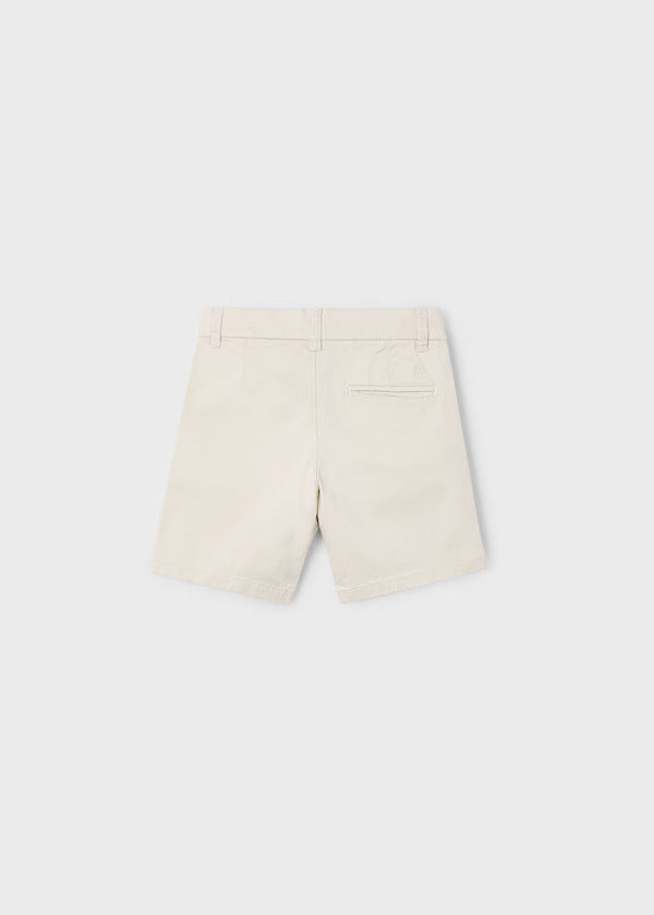 Mayoral Boys Twill Chino Shorts   202-34   Hueso