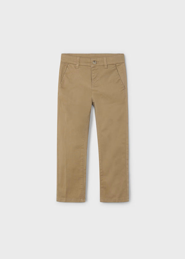 Mayoral Boys Twill Pants   512-68   Camel