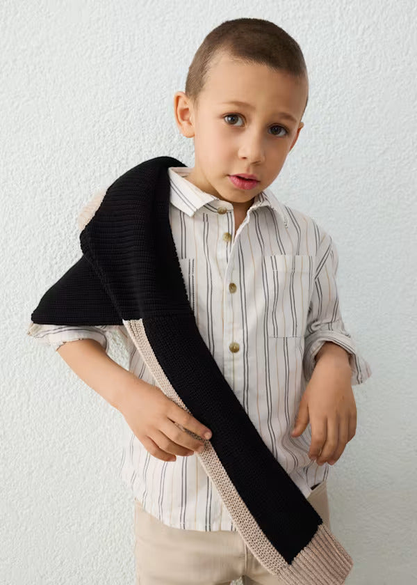 Mayoral Boys Long Sleeve Dress Shirt   4144-93   Trinta