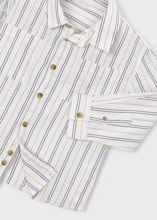 Mayoral Boys Long Sleeve Dress Shirt   4144-93   Trinta