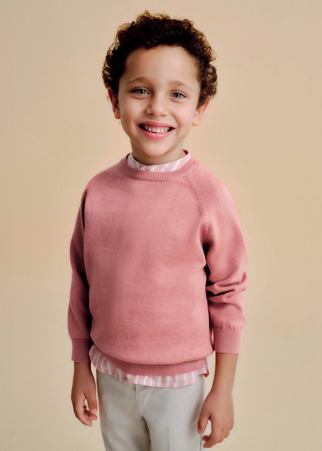 Mayoral Boys Crew Neck Sweater  311-50   Guayaba **