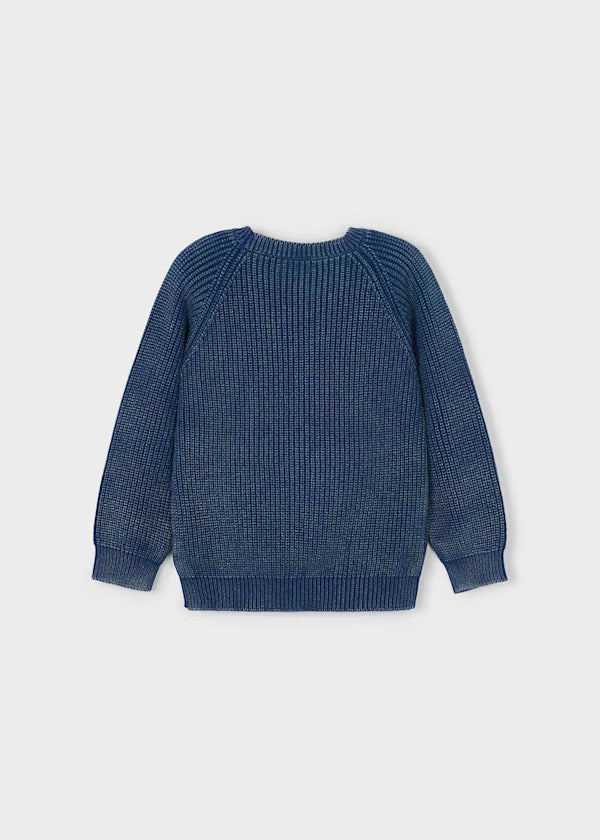Mayoral Boys Knit Pullover   4373-82   Azul