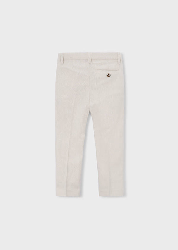 Mayoral Boys Linen Dress Pant   3574-64   Avena Mez