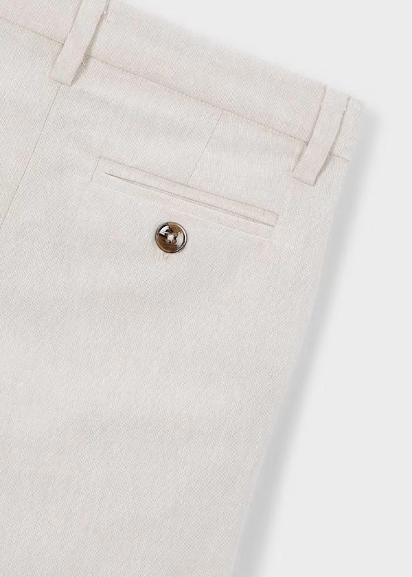 Mayoral Boys Linen Dress Pant   3574-64   Avena Mez
