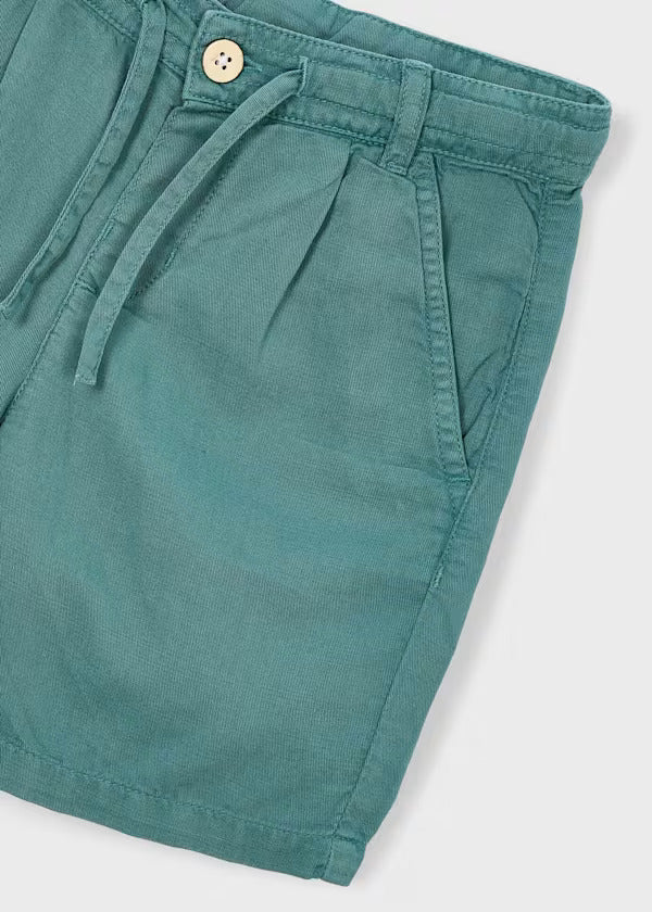 Mayoral Boys Linen Bermuda Short   3202-54   Alga