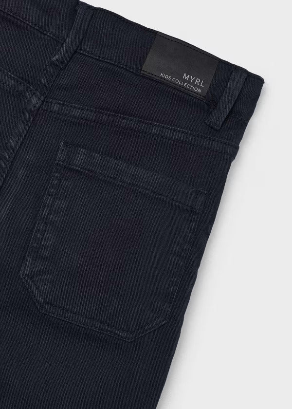 Mayoral Boys Relaxed Fit Trousers  4541-14  Blue Black *