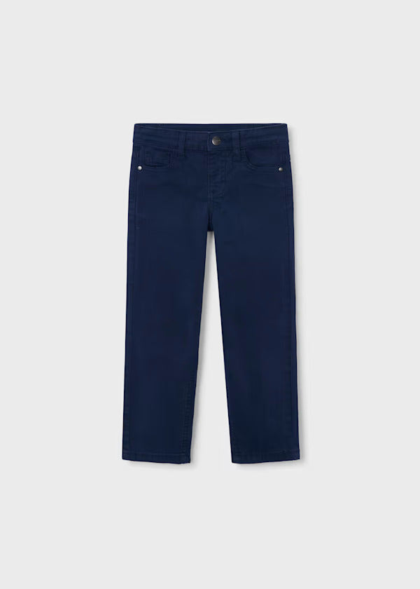 Mayoral Boys Twill Pants   505-64   Marino