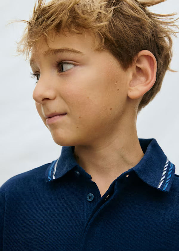 Mayoral Boys Short Sleeve Polo   6164-58   Atlantico