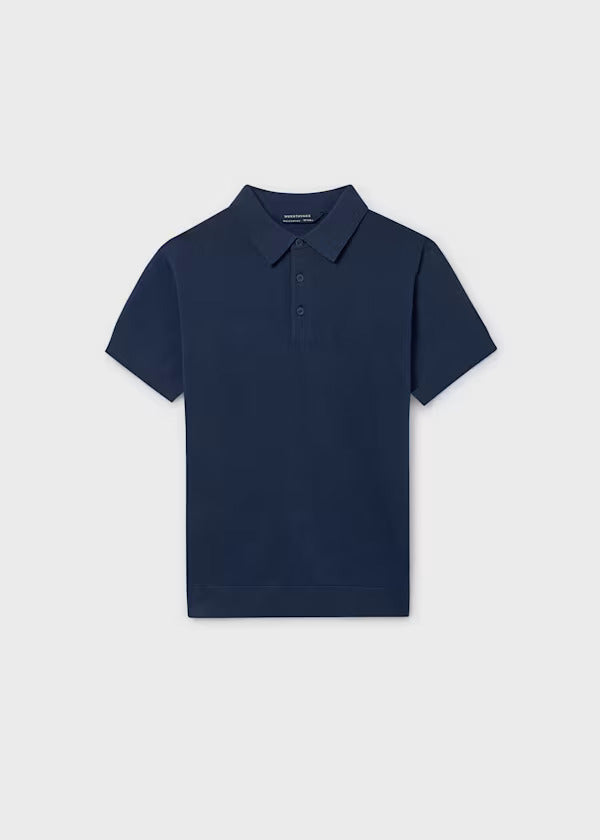 Mayoral Boys Short Sleeve Polo   6162-48   Atlantico