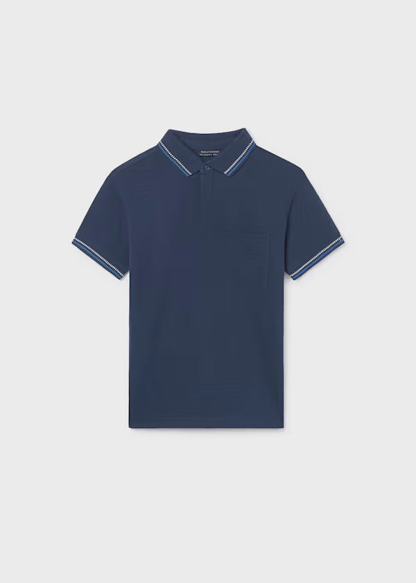 Mayoral Boys Short Sleeve Polo   6164-58   Atlantico