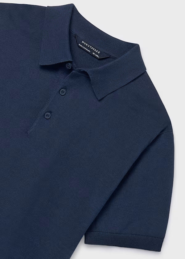Mayoral Boys Short Sleeve Polo   6162-48   Atlantico