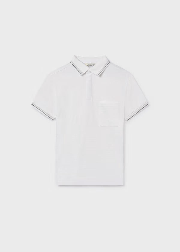 Mayoral Boys Short Sleeve Polo   6164-57   Nata
