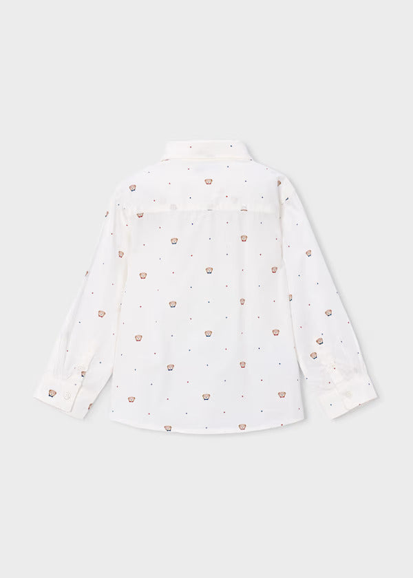 Mayoral Boys Printed Dress Shirt   4146-12   Caritas