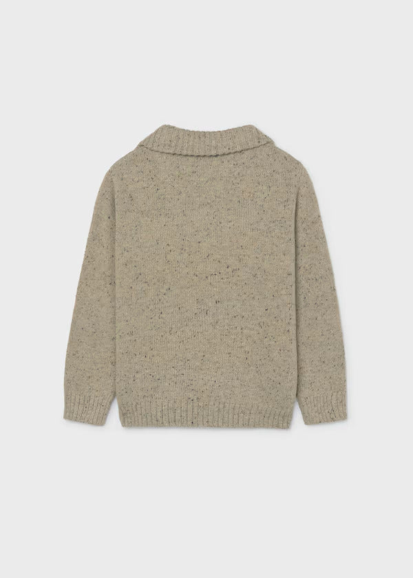 Mayoral Boys Knit Sweater   7331-18   Topo Tweed