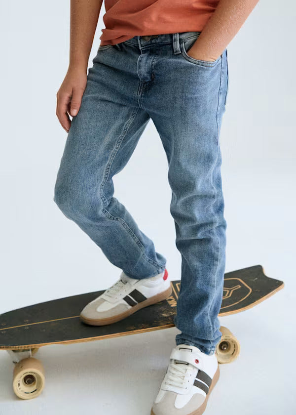 Mayoral Boys Denim Trousers   543-91   Medio