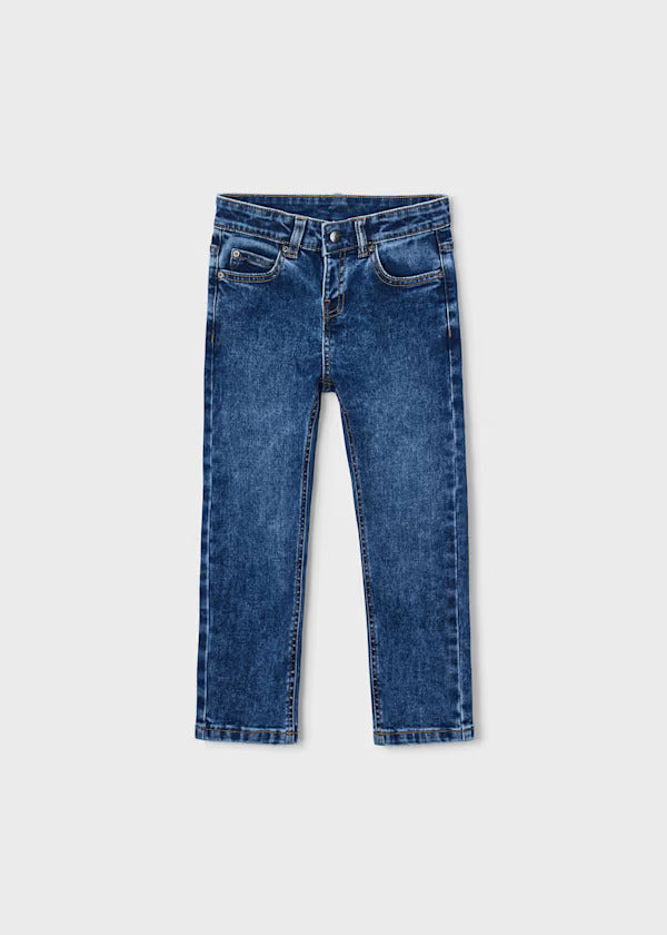 Mayoral Boys Denim Regular Fit Jeans   540-35   Medio