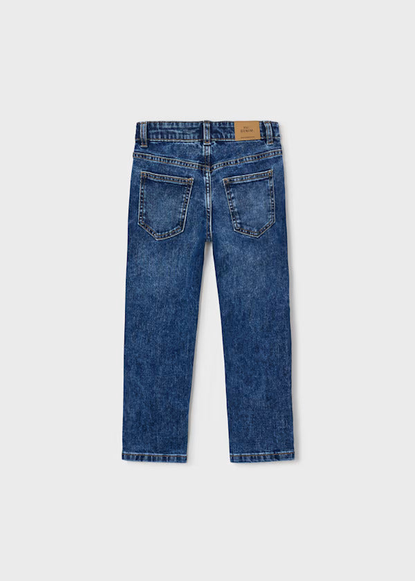 Mayoral Boys Denim Regular Fit Jeans   540-35   Medio