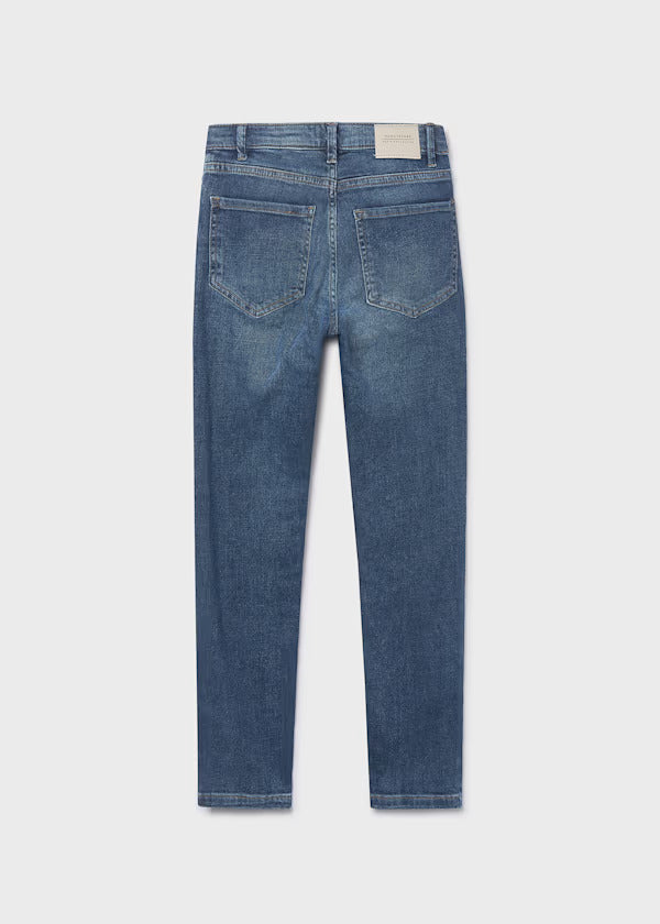 Mayoral Boys Denim Trousers   543-91   Medio