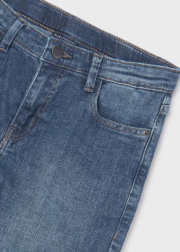 Mayoral Boys Denim Trousers   543-91   Medio