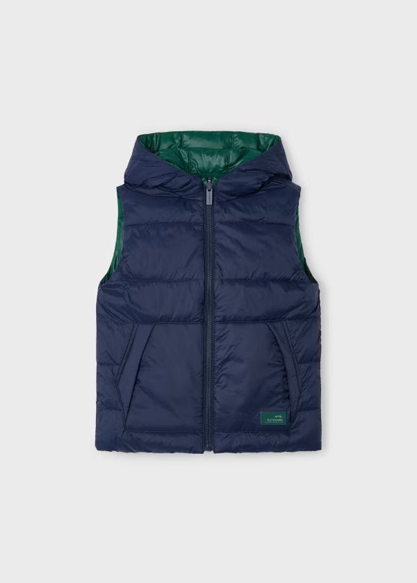 Mayoral Boys Reversible Vest  4347-19  Marino *
