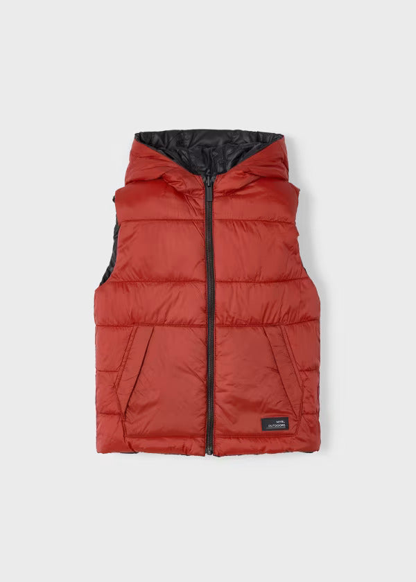 Mayoral Boys Reversible Vest  4347-21  Wine *